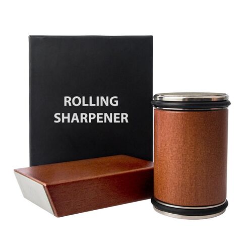 滚筒磨刀器厨房菜刀水果刀Rolling Knife Sharpener滚轮磨刀神器