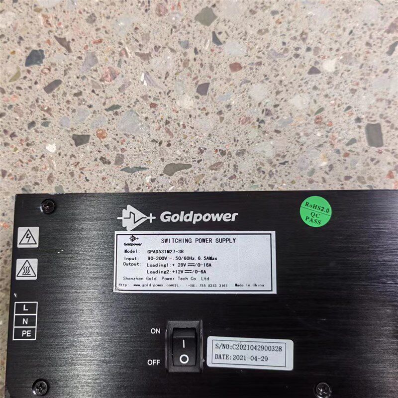 Goldpower GPAD531M27-3B开关电源 原装适配器金威源 401M5-1A L