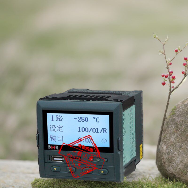 虹润仪表4回路液晶PID调节无纸记录仪 恒压供水控制器NHR-7440R-C