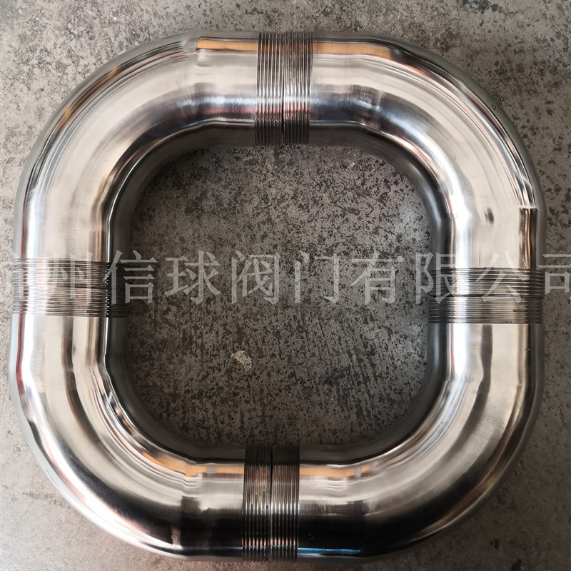 304/316L不锈钢大月弯头/单双丝口螺纹90度大弯头内螺纹非标订做