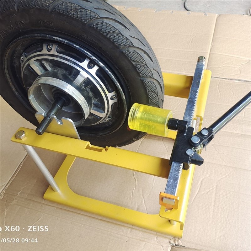 德国进口电动车真空胎扒胎工具真空胎拆装工具免撬杠免伤轮毂上胎