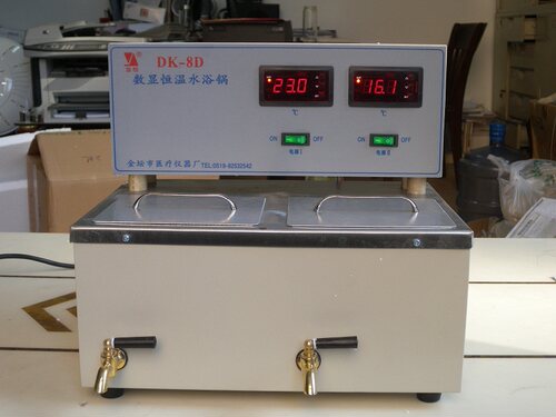 金坛医疗  数显恒温水浴锅  DK-8D 恒温水浴锅(双孔)