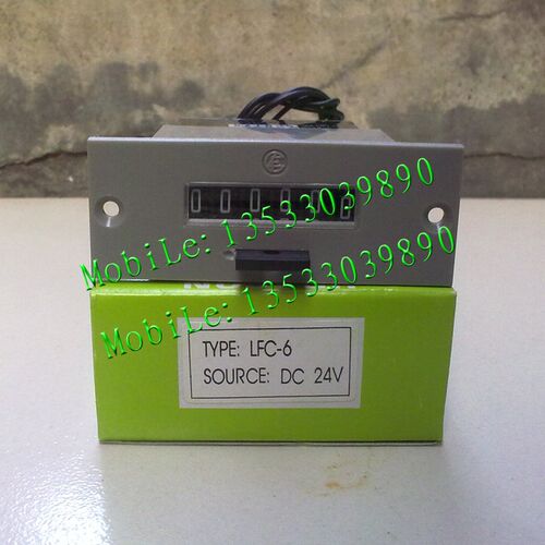 实物拍摄原装正品台湾URACON COUNTER电磁LFC-6计数器  DC24V