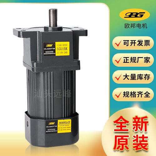 OPG欧邦电机6RK120GN-CF 6RK120GN-CM 6RK120RGN-CF 120W齿轮电机