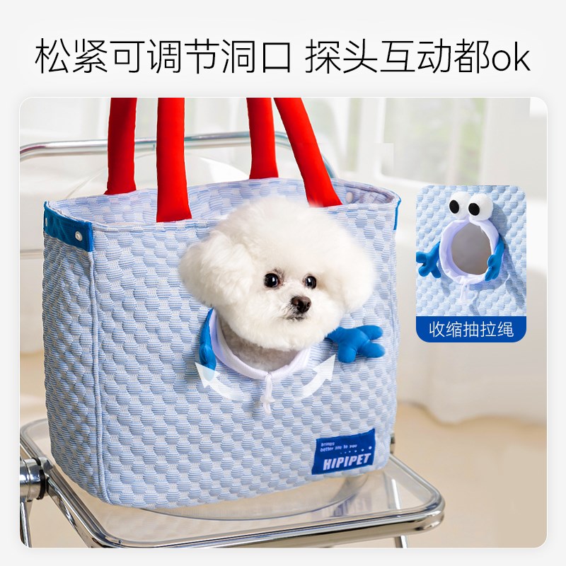 小狗狗外出包狗包便携宠物背包可单肩手提猫包夏季透气轻便露头款
