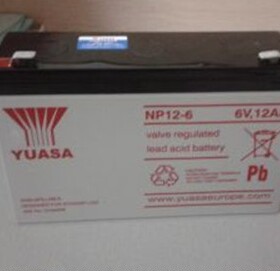 正品YUASA汤浅6V12AH应急电NP12-6 玩具车用蓄电池6V12.0AH