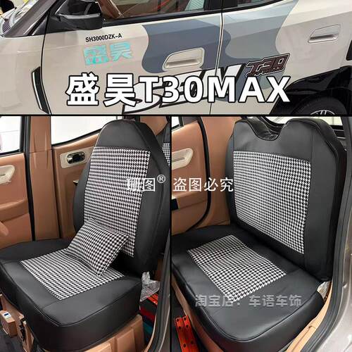 盛昊T30Plus MAX Pruo T20 S6电动三轮车座套篷车上学代步车坐垫