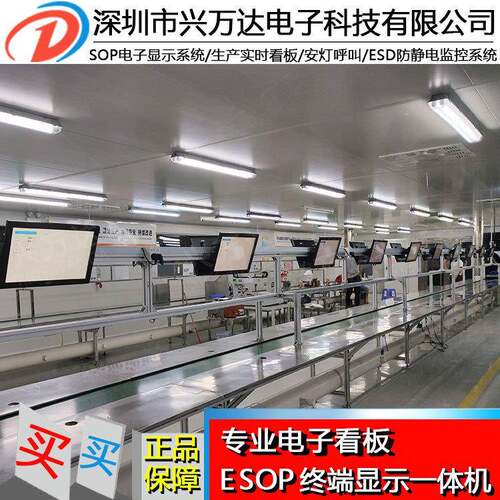 兴万达作业指导书电子显示管理系统电子看板系统工厂esop