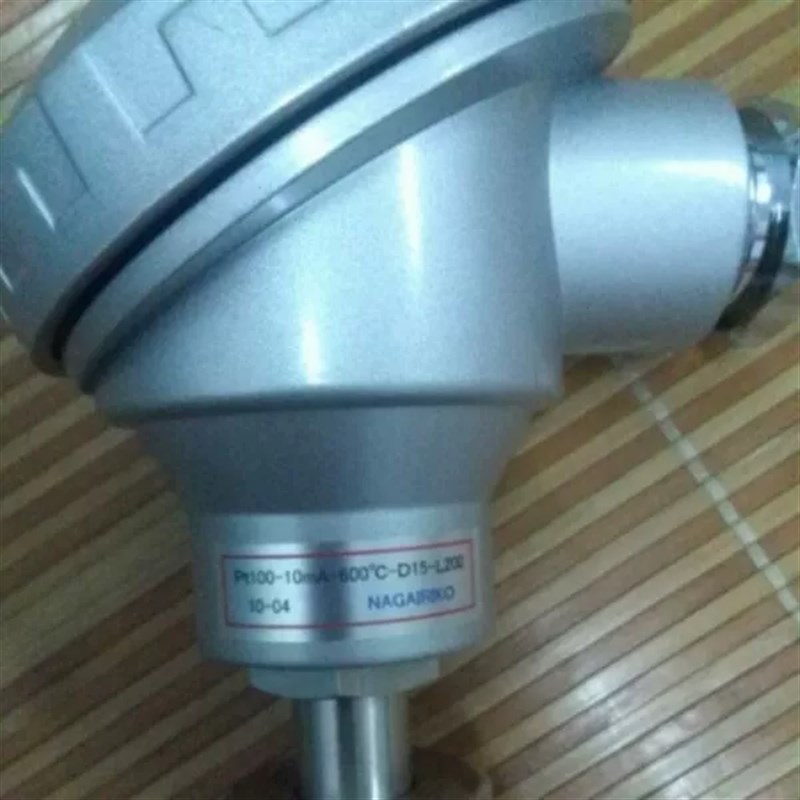 NAGAIRIKO PT100温度传感器 PT100-10MA-600-D15-L200议价