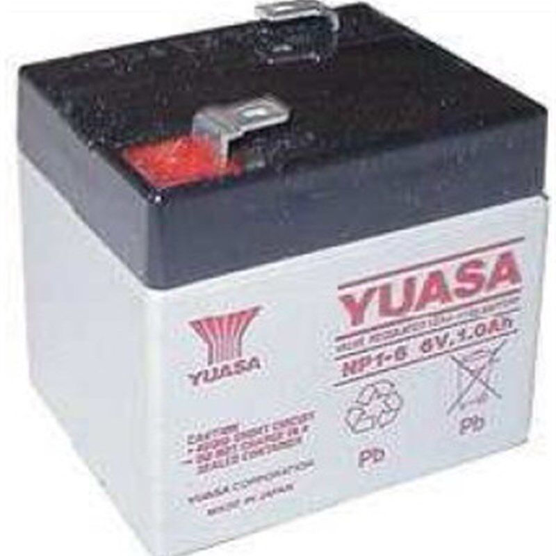 YUASA汤浅蓄电池 NP1-6 6V1AH 进口仪器 电子设备 6V1.0AH蓄电池