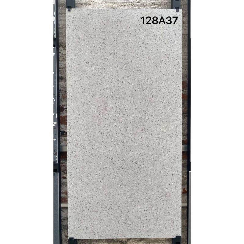 彩色大板水磨石瓷砖k600x1200别墅客厅灰色防滑地砖餐厅工装彷古