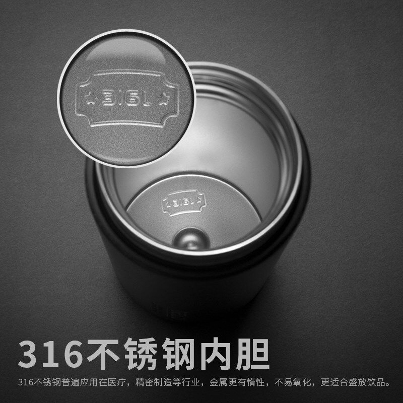 高档商务保温杯316不锈钢水杯礼盒装刻字定制企业印logo纪念礼品