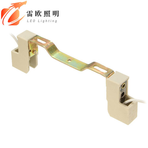 雷欧照明R7S双端管 太阳管灯座78mm118mm135mm189mm金属支架 带线