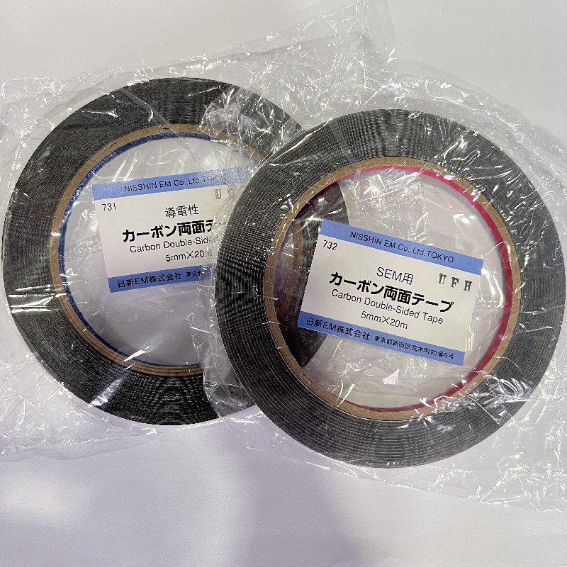 NEM实验室专用不织布铝基底双面碳导电胶带SEM扫瞄电镜专用耗材