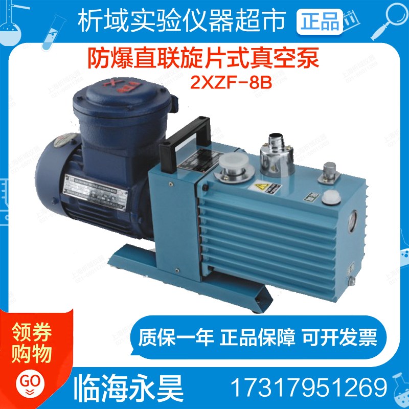 临海永昊2XZF-8B防爆直联旋片式真空泵防爆真空泵8升防爆泵