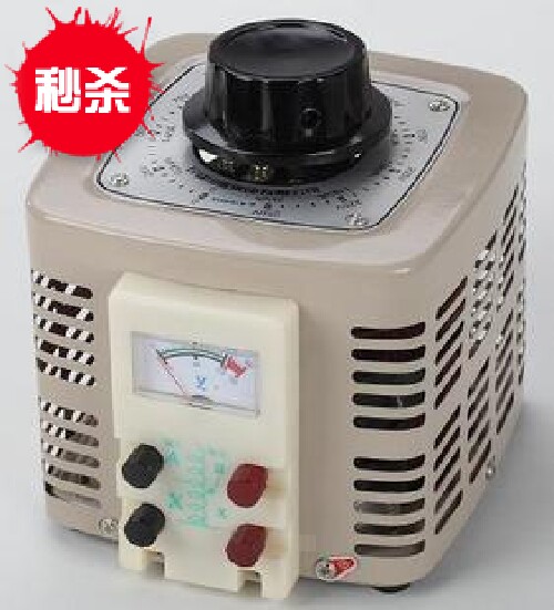 单相全铜可调式调压器TDGC2-1KVA电子工业调压器/220V输入 0-380V