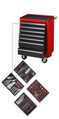 促销价!力易得-专业工具246件工具托组套E1816(不含工具车)