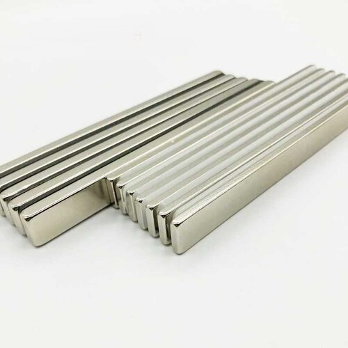 磁铁钕铷钕铁硼吸铁石强力磁铁长方形50X10X2mm3/4强磁铁条形磁钢