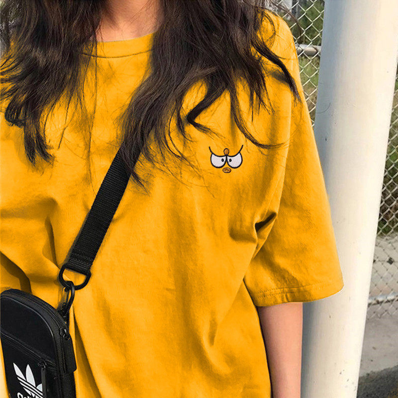 夏季新款短袖T恤女韩版宽