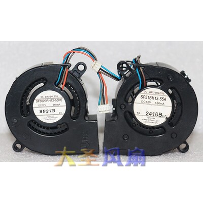夏普SF5020RH12-55PE SF51BH12-55A EB-C250S投影机/仪灯泡风扇