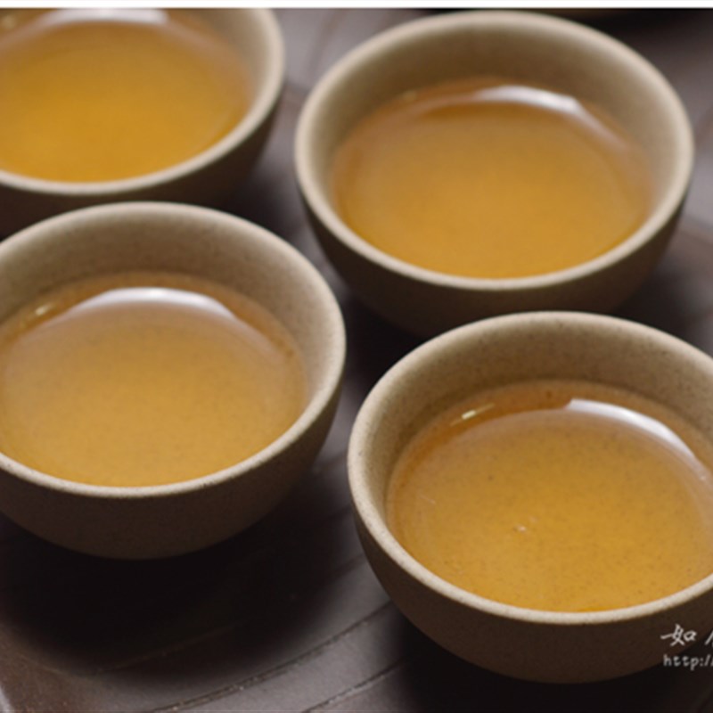 如合 素陶 无釉古陶功夫茶具套餐 普洱红茶盖碗茶漏茶杯套装