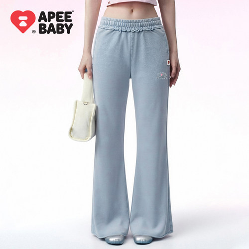 APEE女款甜辣风修身多巴胺长裤