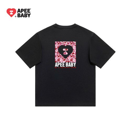 APEE百搭印花短袖T恤女款