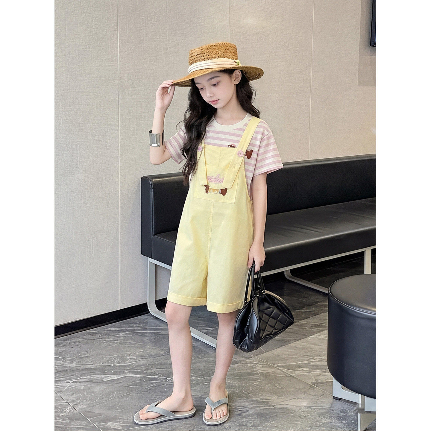 女童套装2026新款夏季儿童两件套