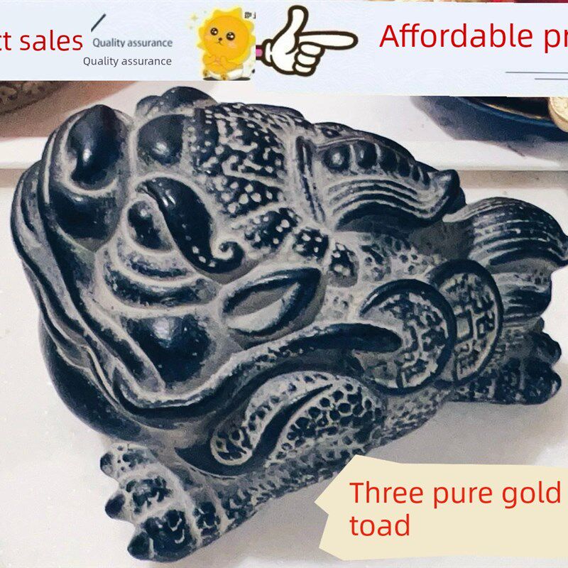 采购产品天然蓝石饰品,吸引财富,金蟾蜍,茶宠I物,茶玩,茶道配件,