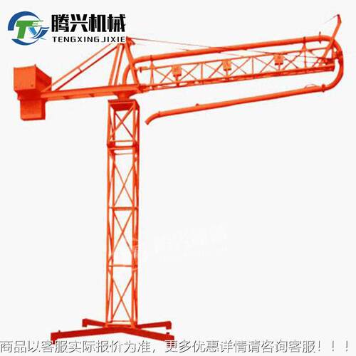 混米凝土布256料机地小型2米手动15电动18米圆筒框架内爬式工布料