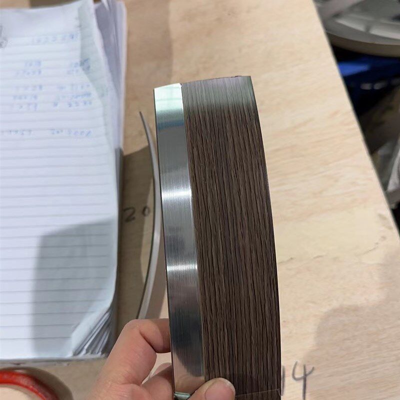 办公家具封边条双色边封边黑白双色边条金色银T色双色封边定制