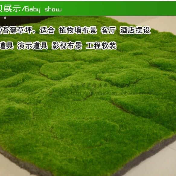 植毛石皮 彷真青苔草坪 青苔石 盆景 植物苔藓 彷真植物墙景草坪