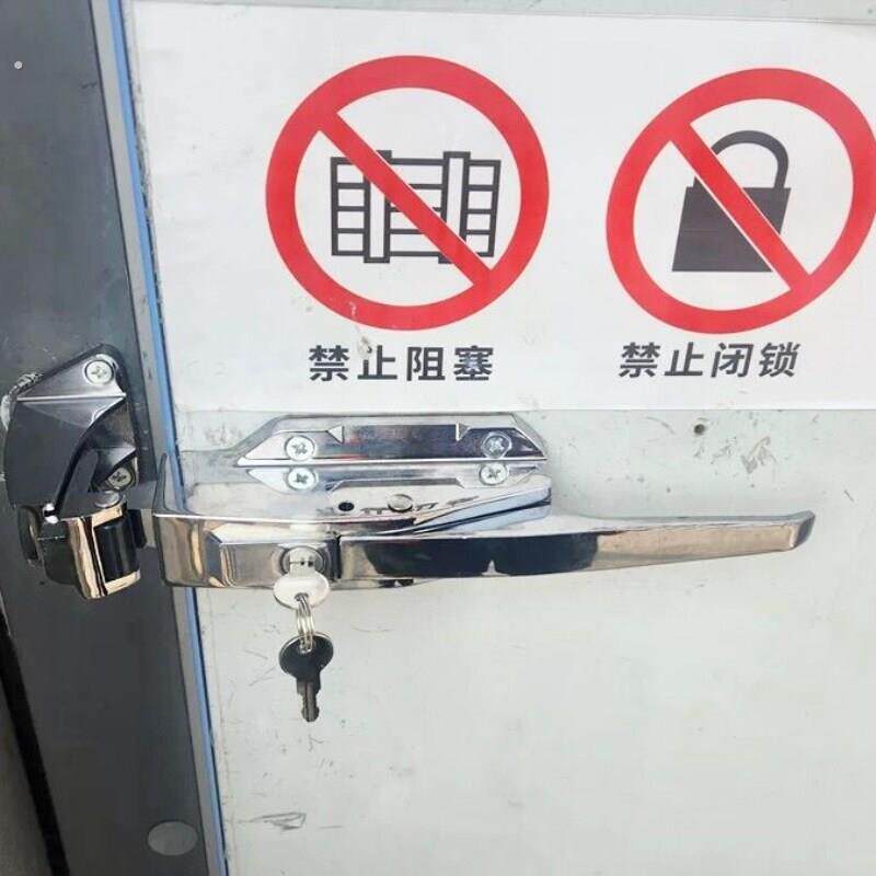 门扣冷藏库门拉手冷藏库锁工业碰锁冷藏库门锁冻库把手冷藏库门把
