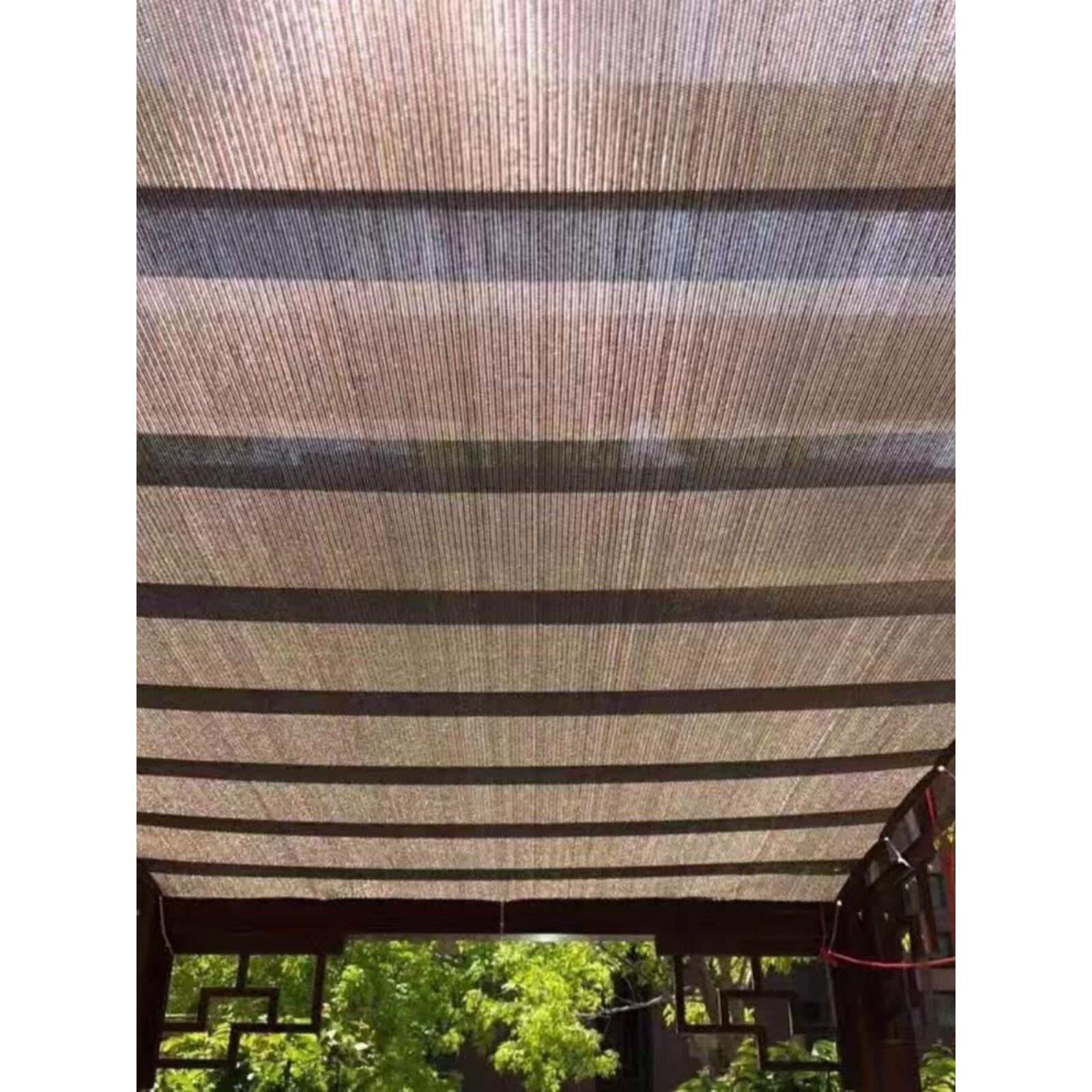 阳台遮阳帘遮光窗户神器专用防盗网窗帘布半截防蚊网防晒隔热隐私