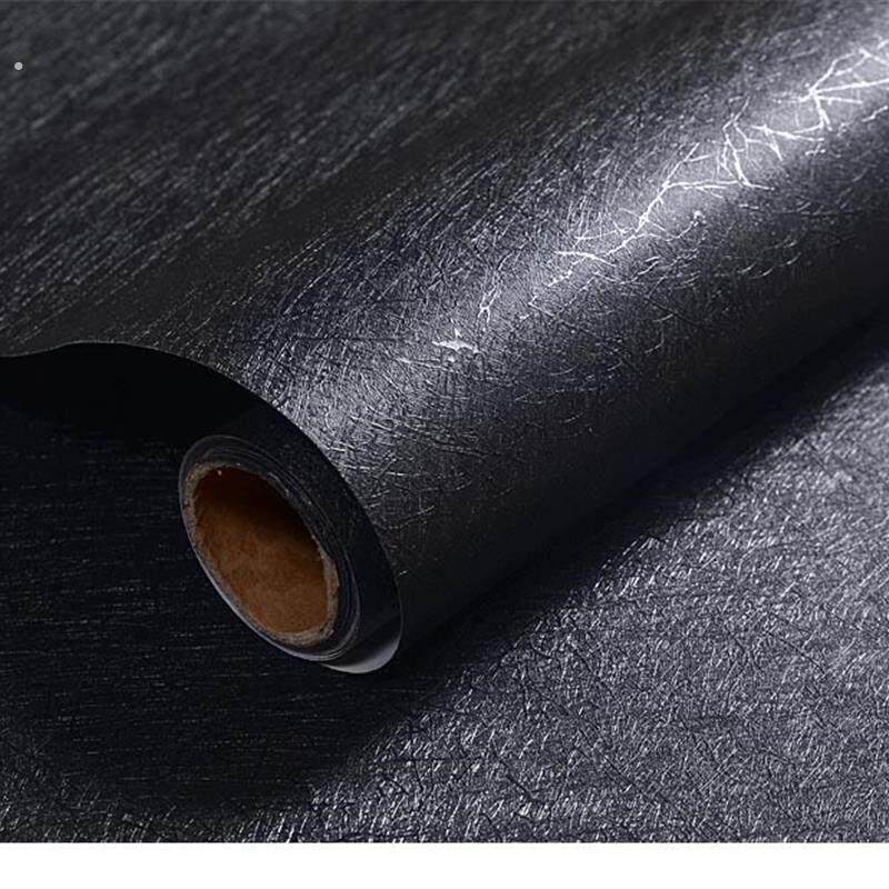 黑色木纹皮自粘音箱贴纸家俱整体橱柜墙壁翻新贴皮防水加厚装饰