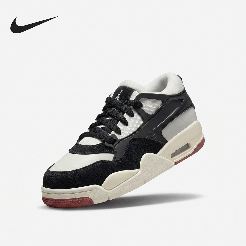 NIKE/耐克女子大童JORDAN 4 RM 新款复刻休闲运动板鞋FQ7938-100