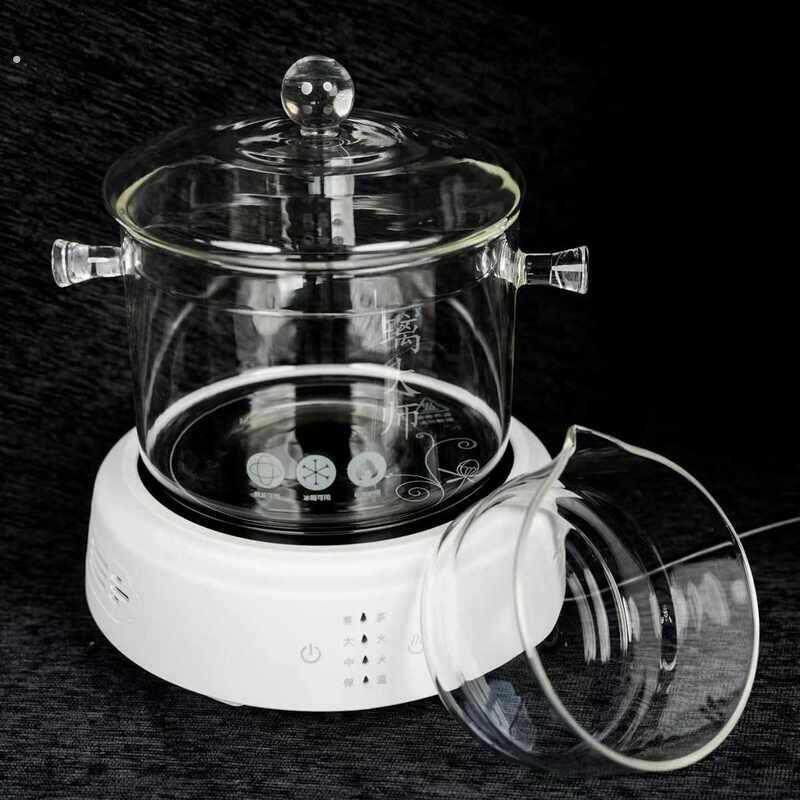 制作纯露专用精油专用玻璃锅器无孔盖子高硼硅蒸馏锅炖锅煲多用锅