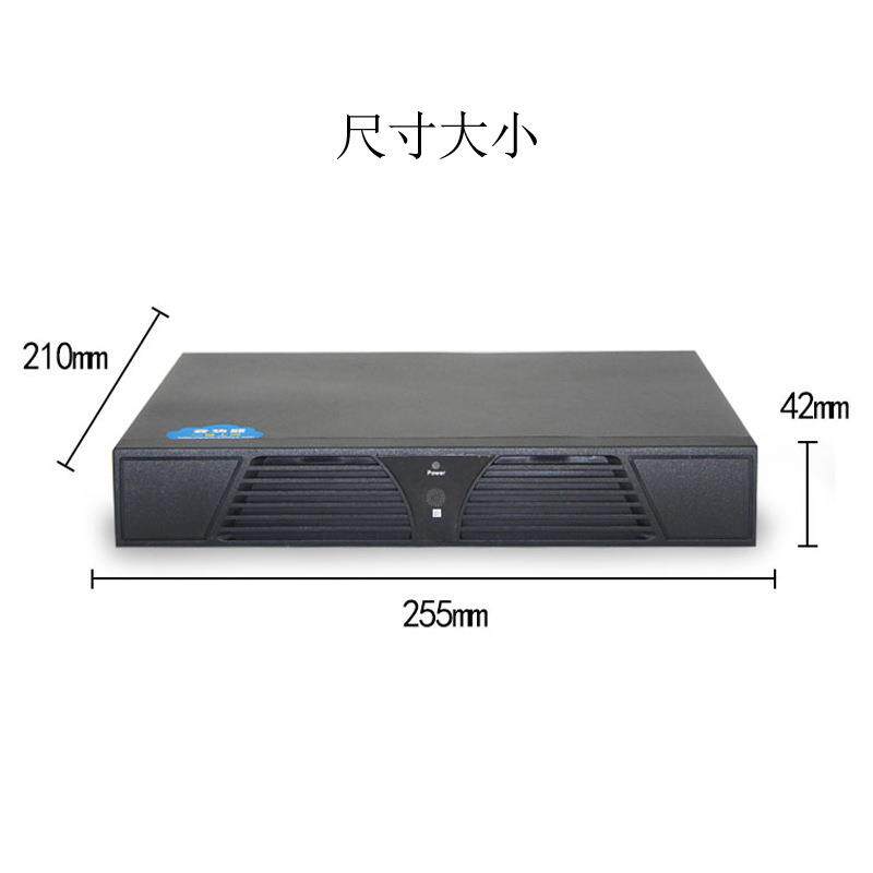 雄迈H265超清16路N监控主机智能解码多协议兼容海康大华等直销
