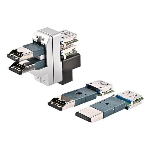 USBTypeA测试转接头转接模组高寿命高直通率测试转卡转板转接头