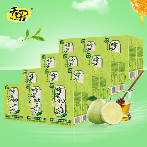 天喔24盒蜂蜜柚子茶整箱