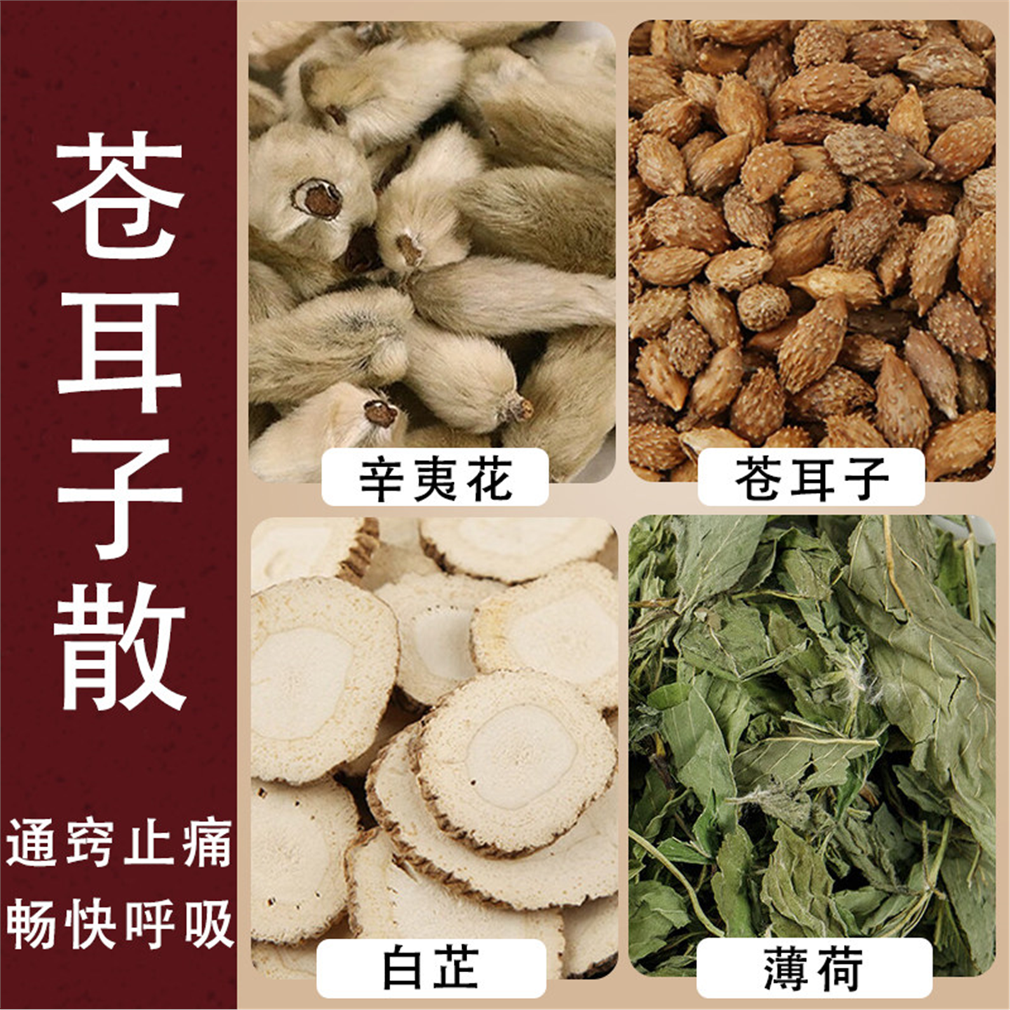 苍耳子散合玉屏风黄芪白术