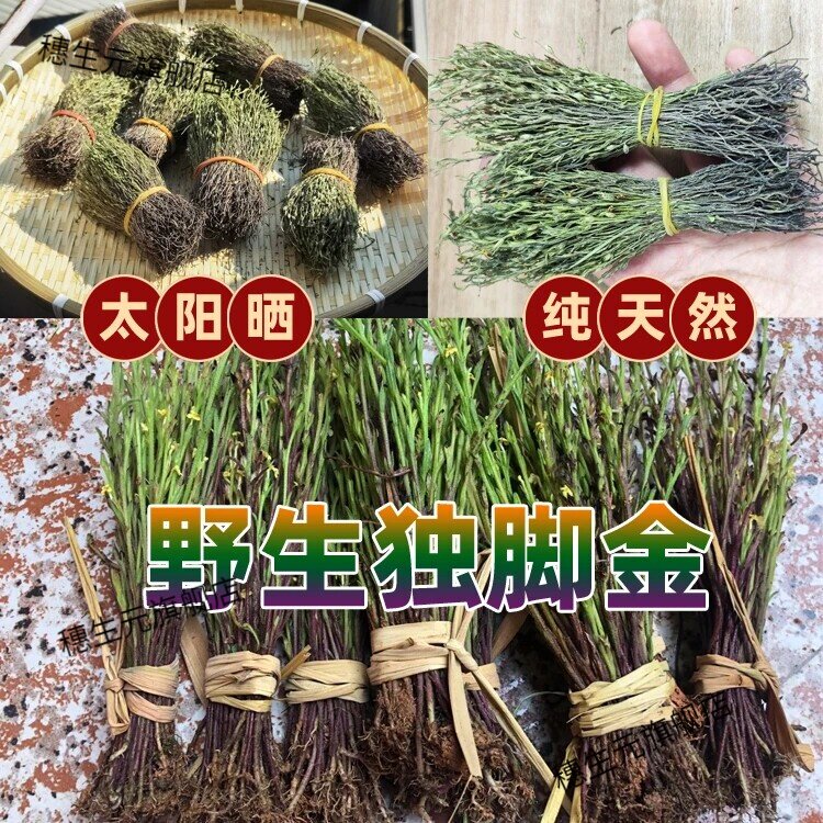 广东野生独脚金草干货新鲜