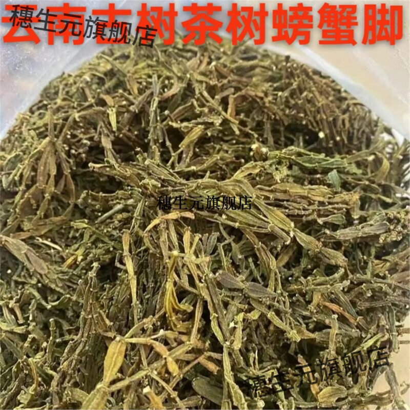 景迈山螃蟹脚普洱古树晒干无硫