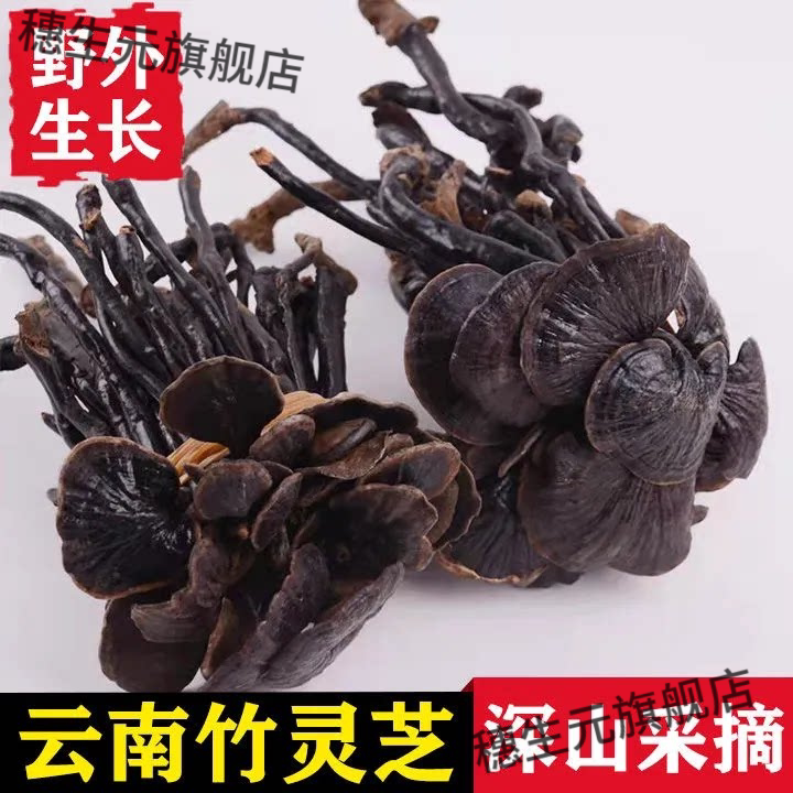 长白山野生竹灵芝煲汤泡酒料