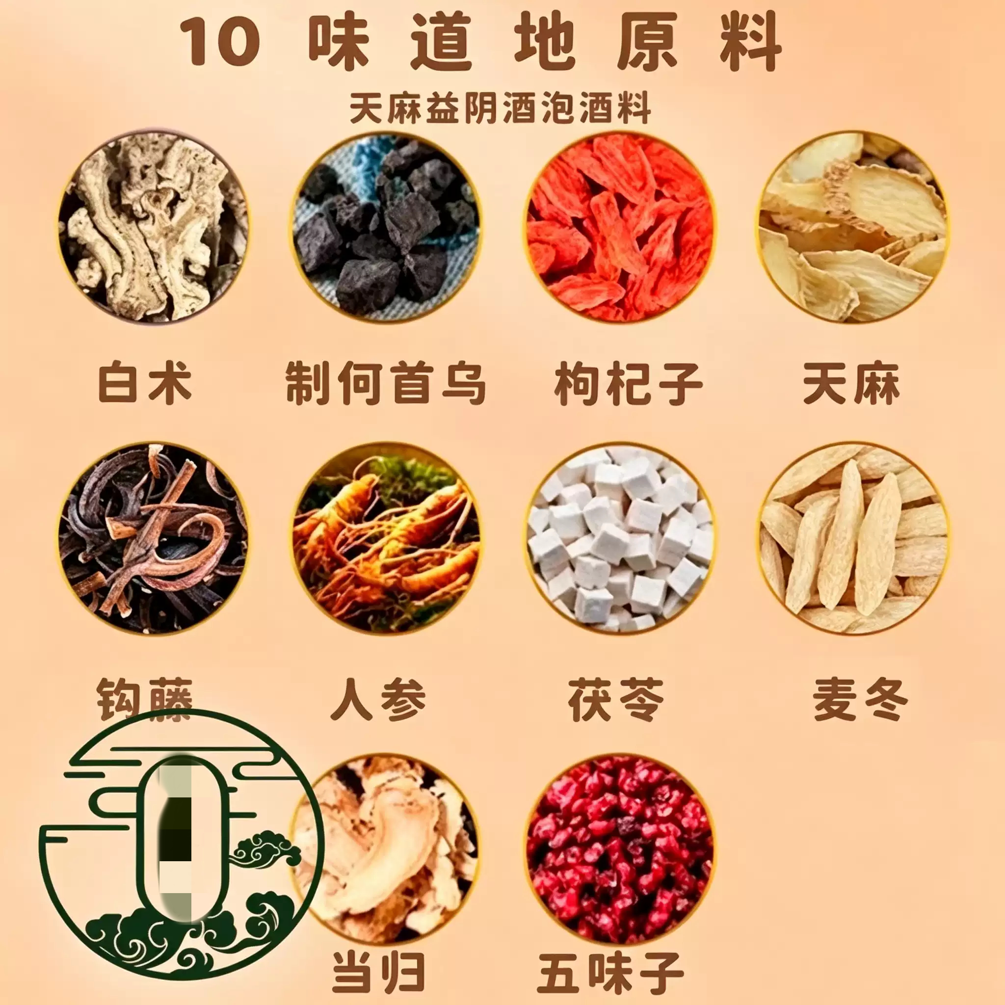 黄亚军天麻益阴酒泡料教授