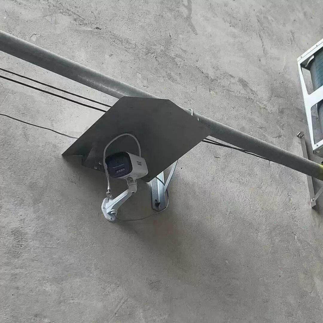 不锈钢摄像头防雨罩充电桩雨棚不锈钢防水板监控电源遮雨板户外
