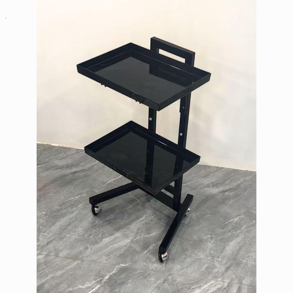 不锈钢美容美发店杠车小推车发廊工具车理髲店剪发折叠专用烫染车
