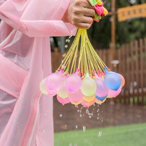 夏日炎炎水弹伺候！自动打结气球