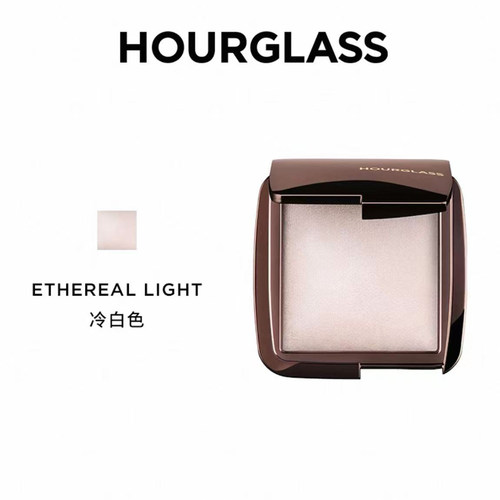 HOURGLASS柔光亮采蜜粉饼 暖白色 冷白色裸桃色10g上架可开授权