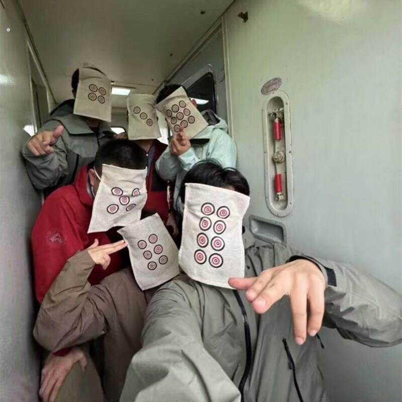 让子弹飞麻匪九筒面具聚会派对趣味搞怪搞笑创意神秘感影视道具